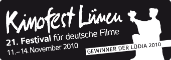 Kinofest Lünen, 21. Festival für deutsche Filme, 11.-14. November 2010 GEWINNER DER LÜDIA 2010