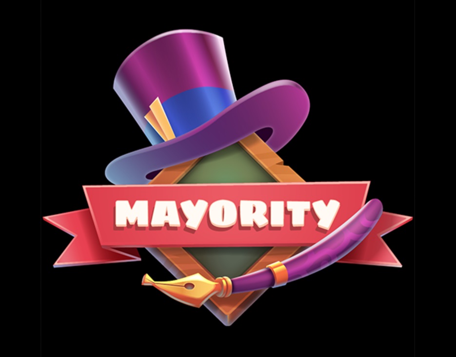Schriftzug Mayority
