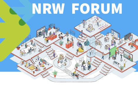 Visualisierung NRW Forum 2025