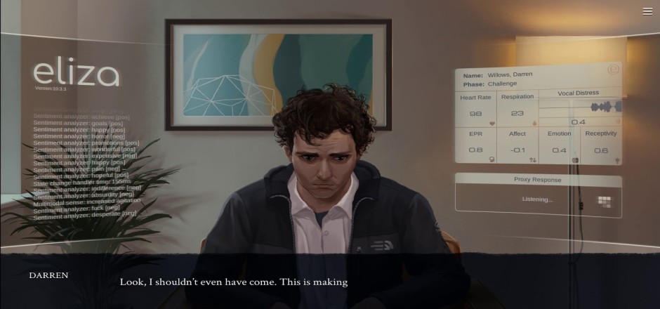 Eliza Screenshot Eliza Screenshot