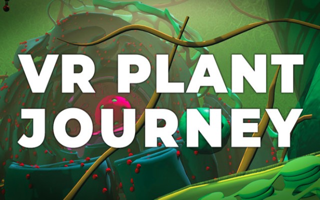 Schriftzug VR Plant Journey