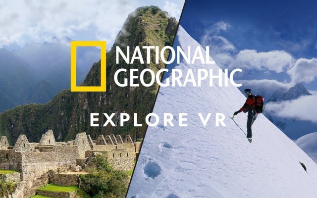 Schriftzug National Geographic Explore