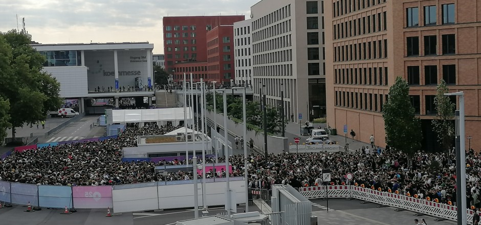 Eingang Süd Gamescom 2025 Eingang Süd Gamescom 2025