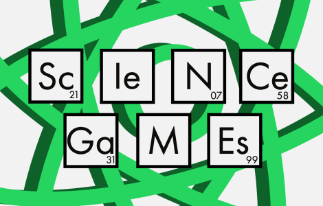 Schriftzug "Science Games"